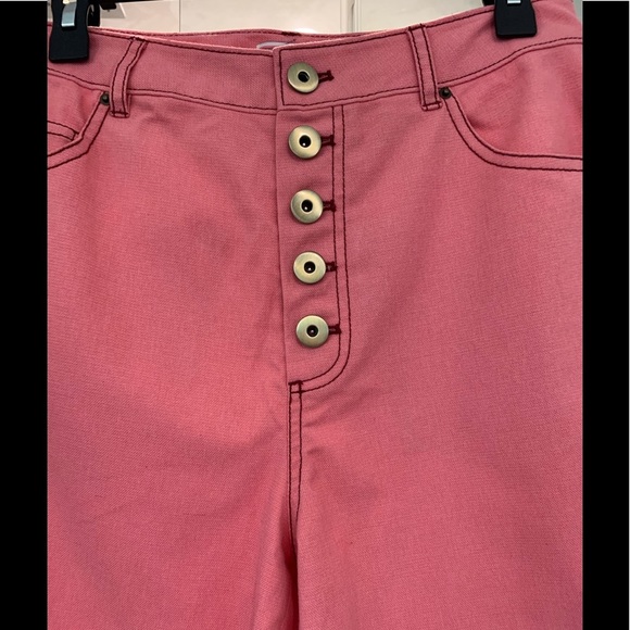 Kate Spade Heather Basket Weave Wide Leg Pant, Sz 8 - Picture 10 of 11